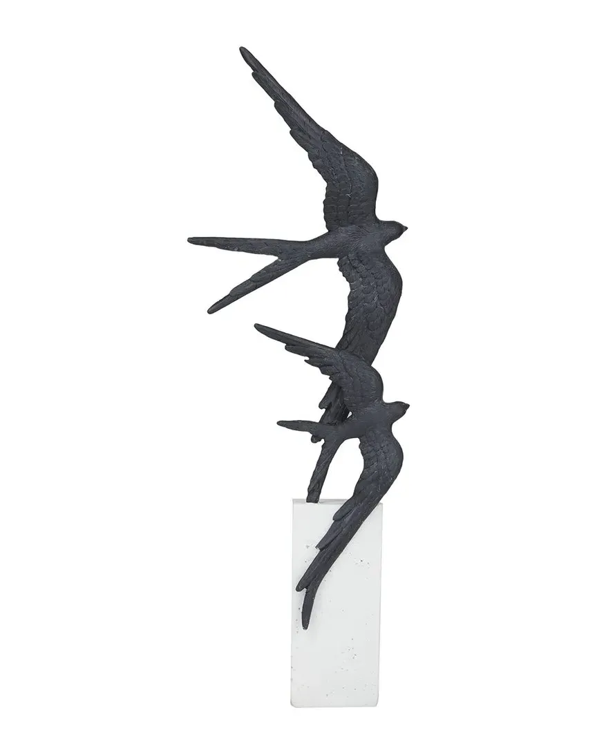 Bird Decorative Sculpture - Black, Polystone image