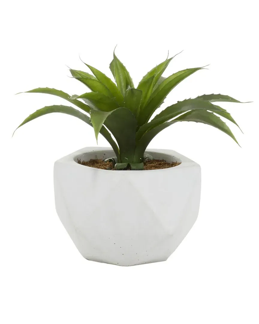 Ceramic Artificial Foliage - White image