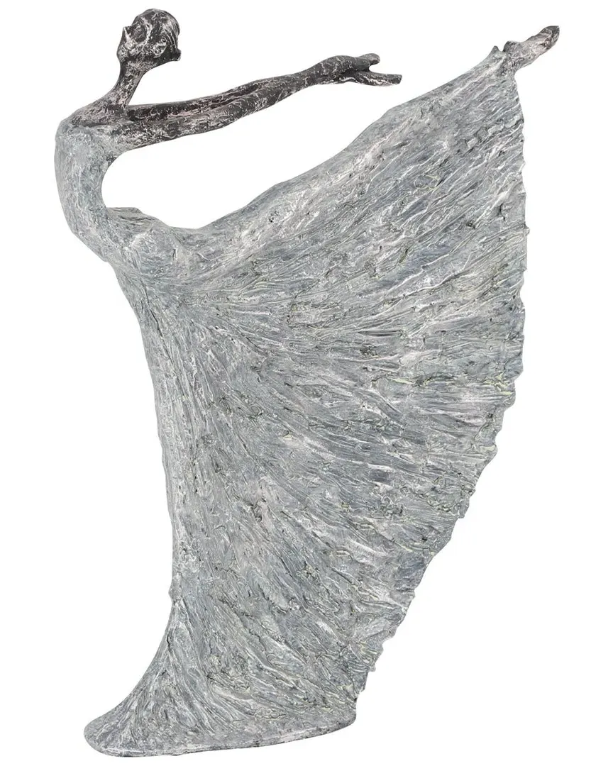 Dancer Sculpture - Gray, Polystone