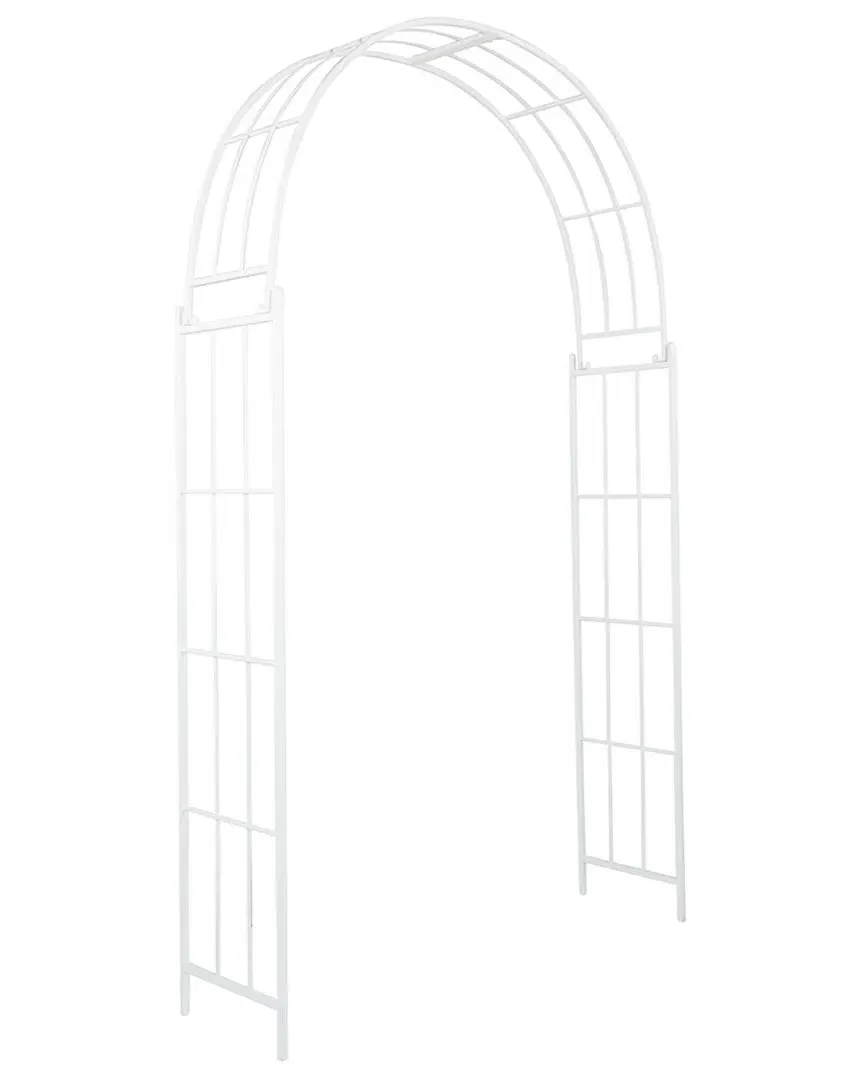 Garden Arbor - White, Iron image