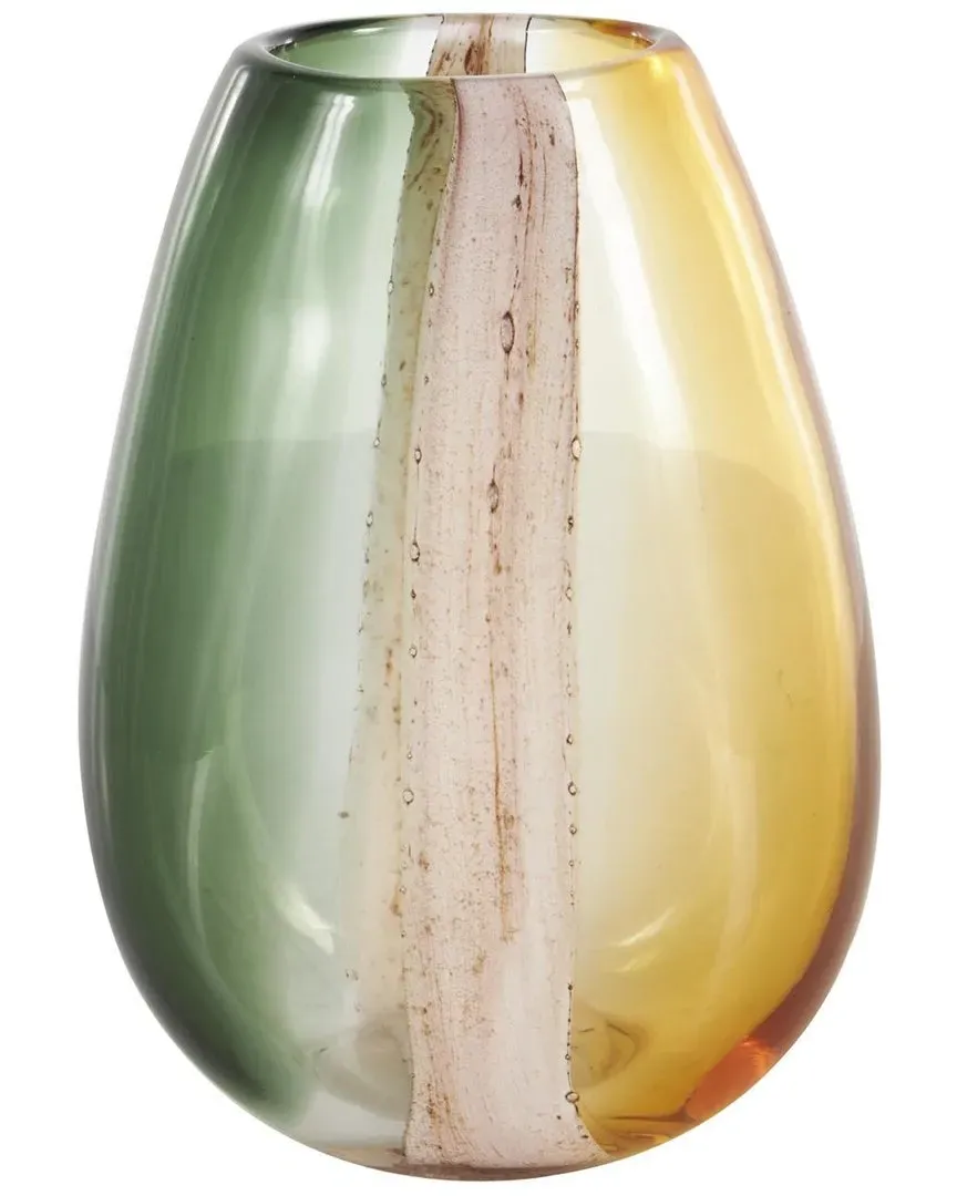 Glass Ombre Decorative Vase - Multicolor image