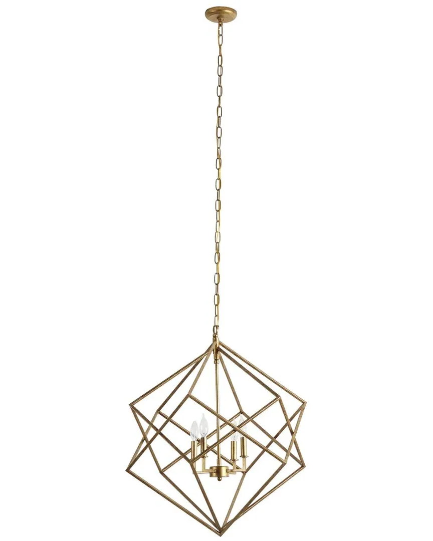 Metal Chandelier - Gold image