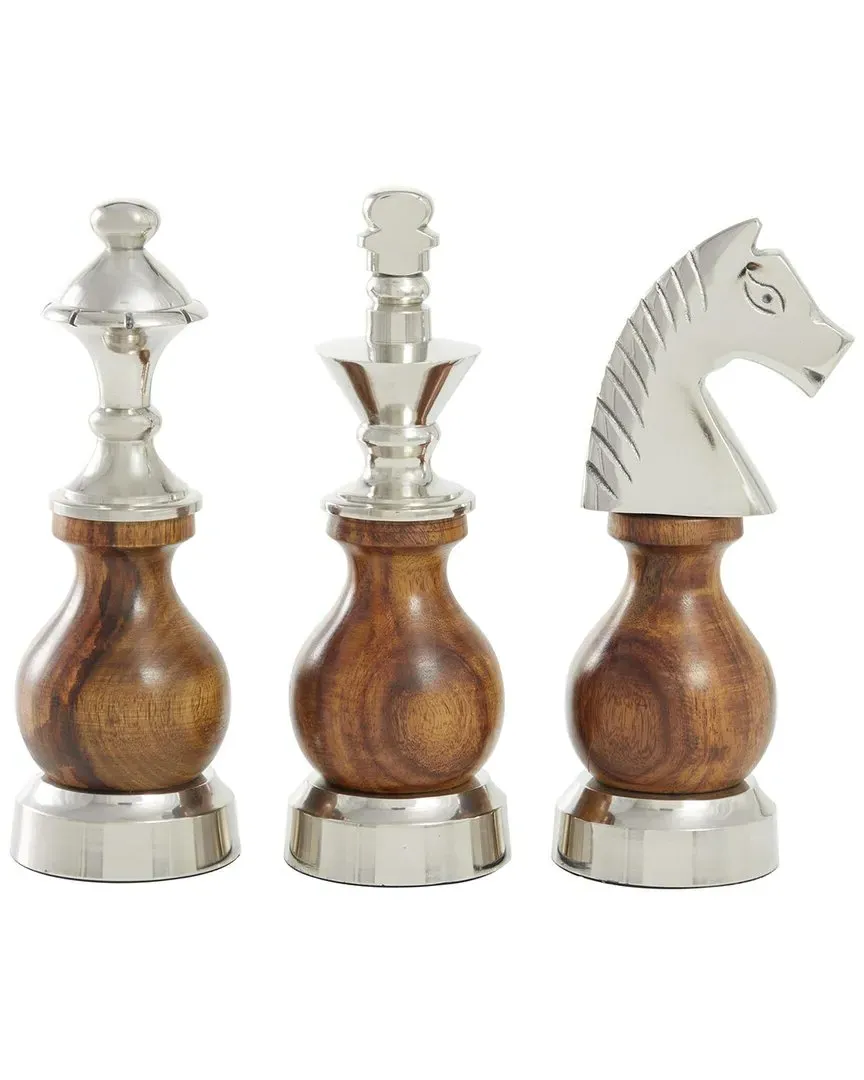 Metal Sculpture Set - Brown image