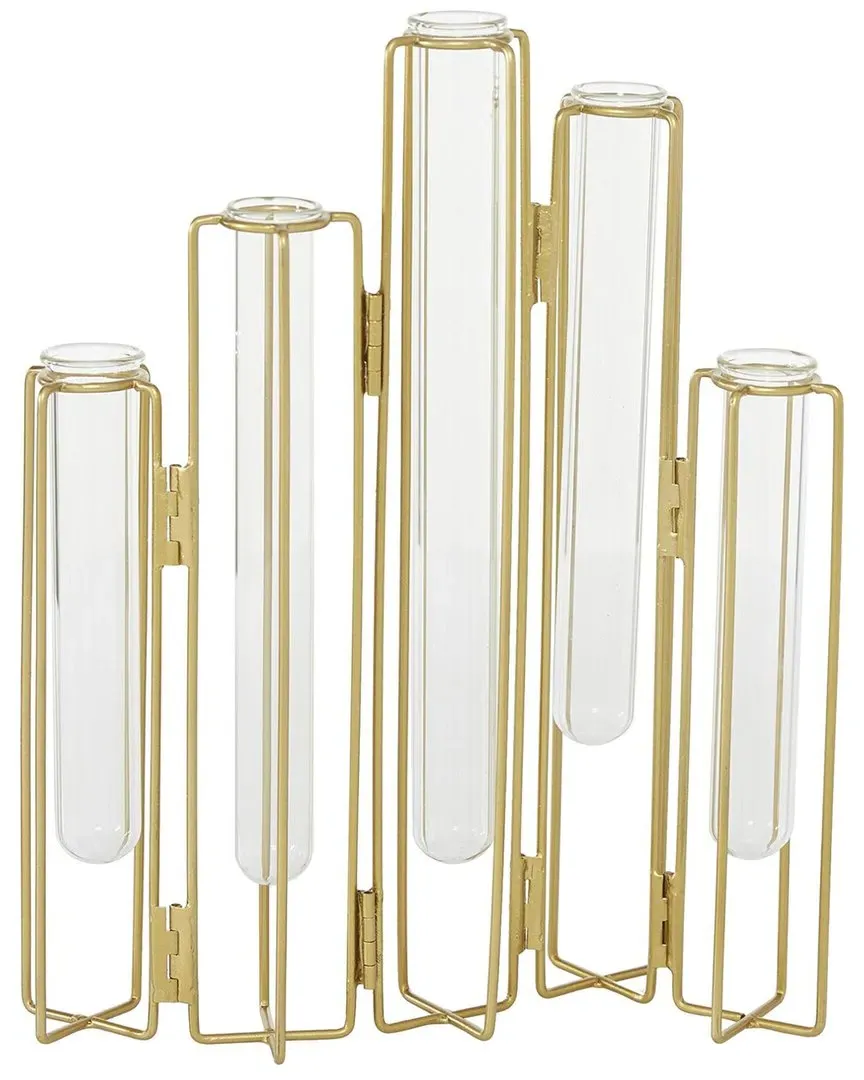 Metal Vase - Gold image