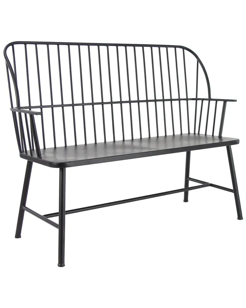 Outdoor Bench - Black, Metal image