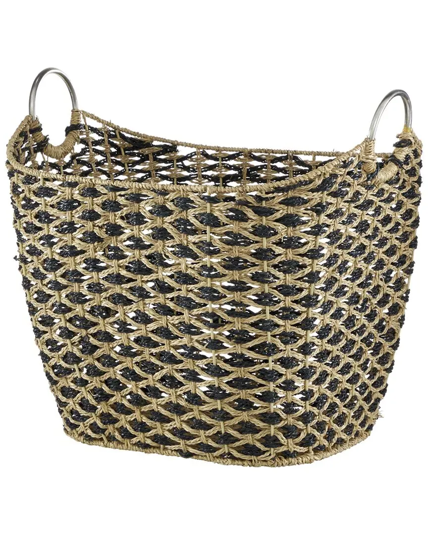 Peyton Lane Storage Basket with Handles - Natural, Sea Grass image