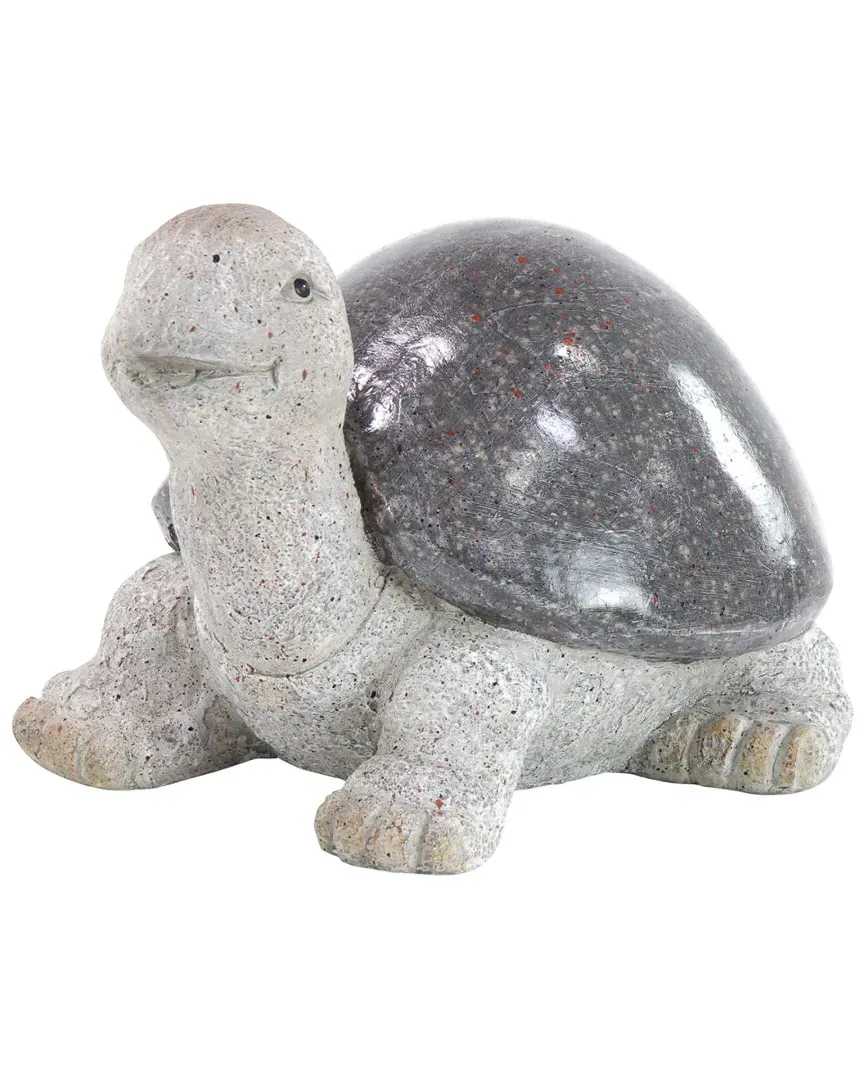 Polystone Turtle Figurine - Black image