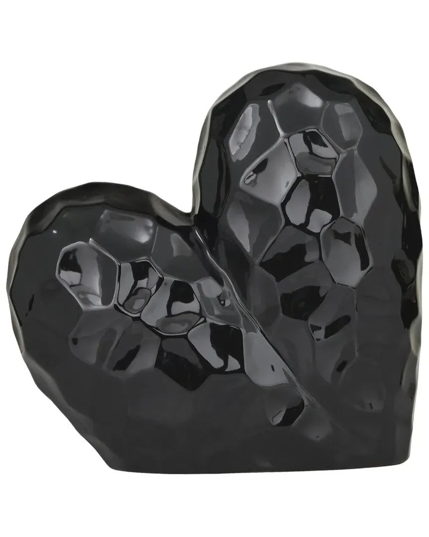 Porcelain Abstract Sculpture - Black