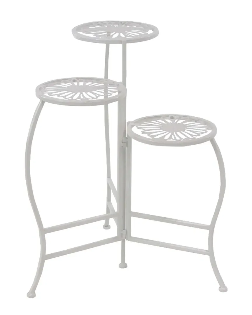 Reflections Plant Stand - White, Iron image
