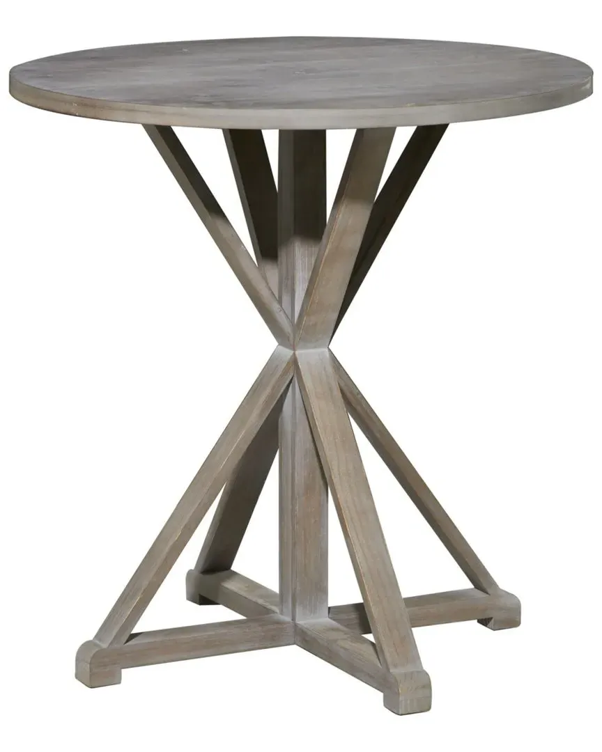 Round Accent Table - Brown, Wood image