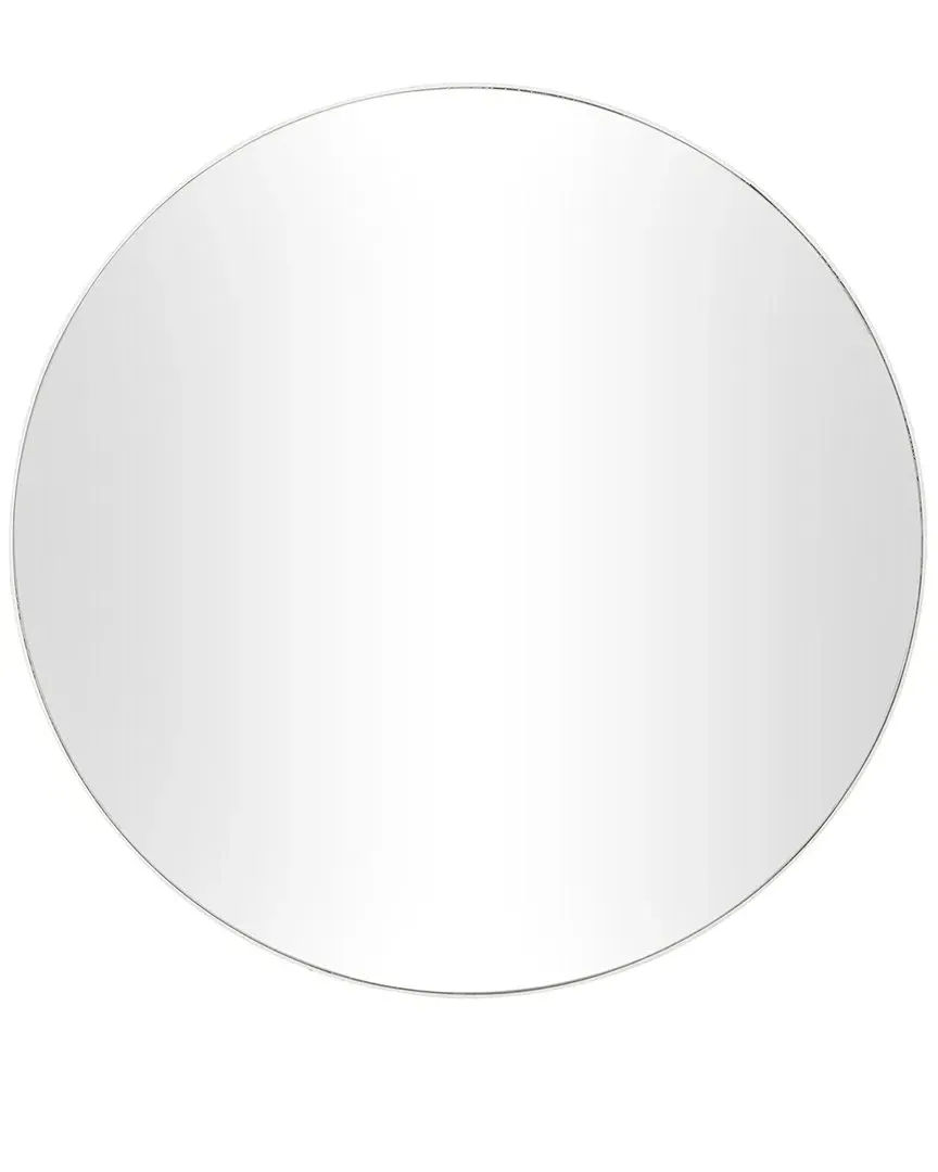 Square Wall Mirror - White