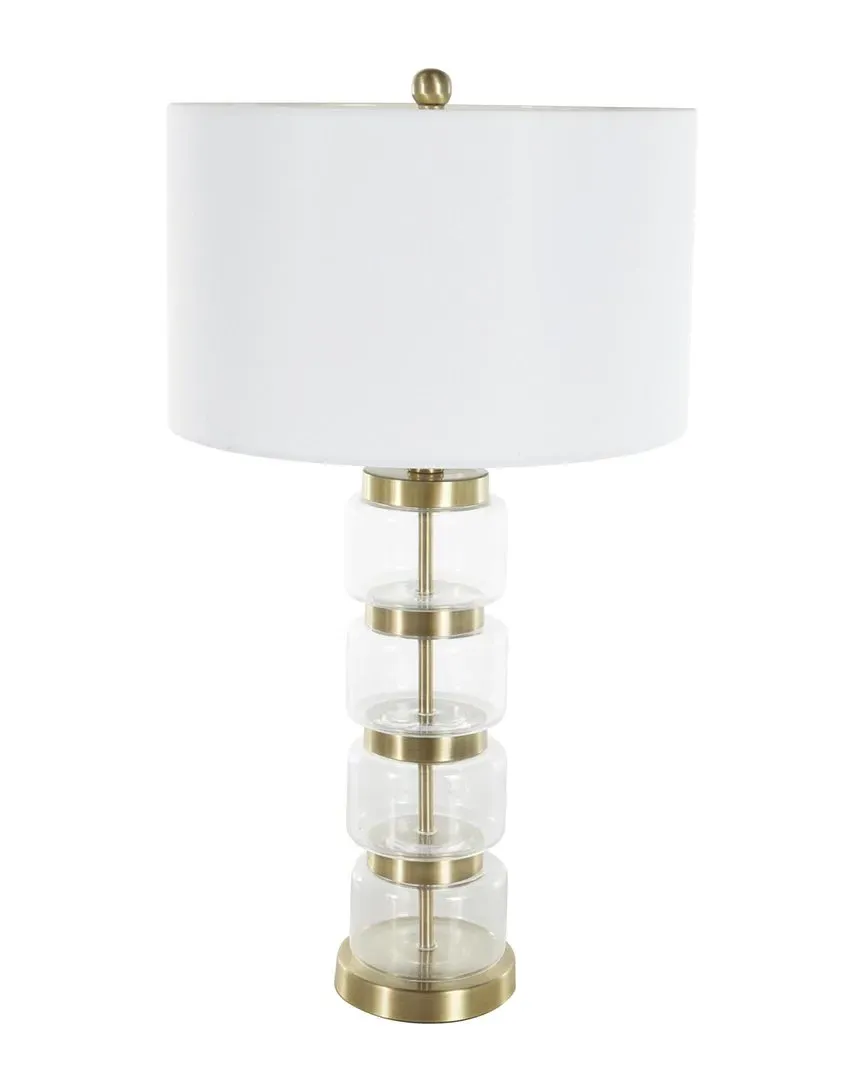 Stacked Jars Table Lamp - Clear, Glass image