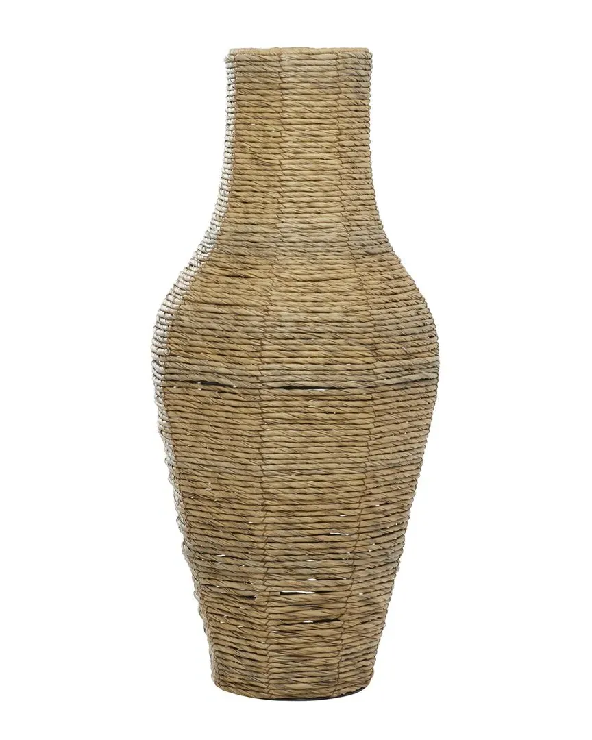 Tapered Vase - Brown, Faux Seagrass image