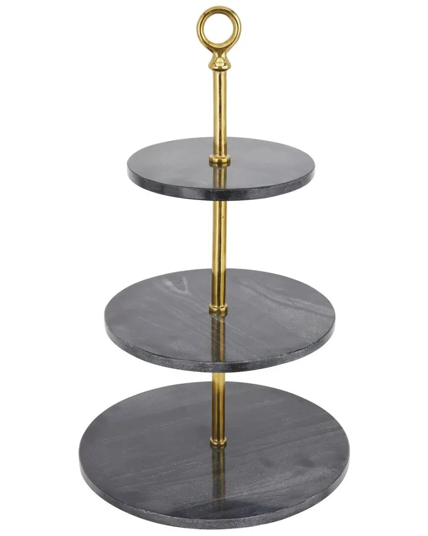 Tiered Server - Grey, Marble image