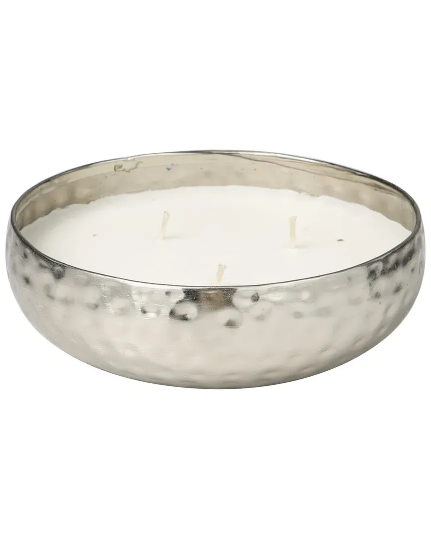 White Sage Scented 20oz 3-Wick Candle - White, Wax image