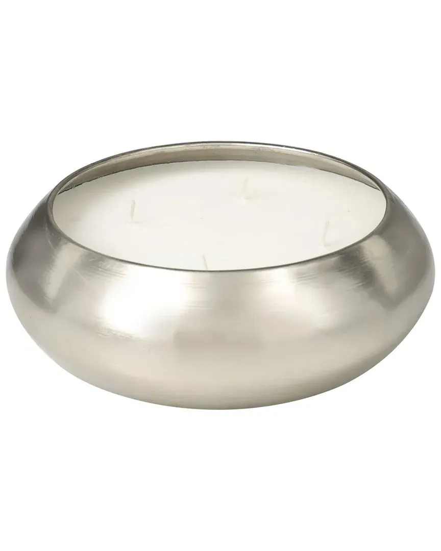 Wide Dome 4-Wick Candle 60oz - White, Wax