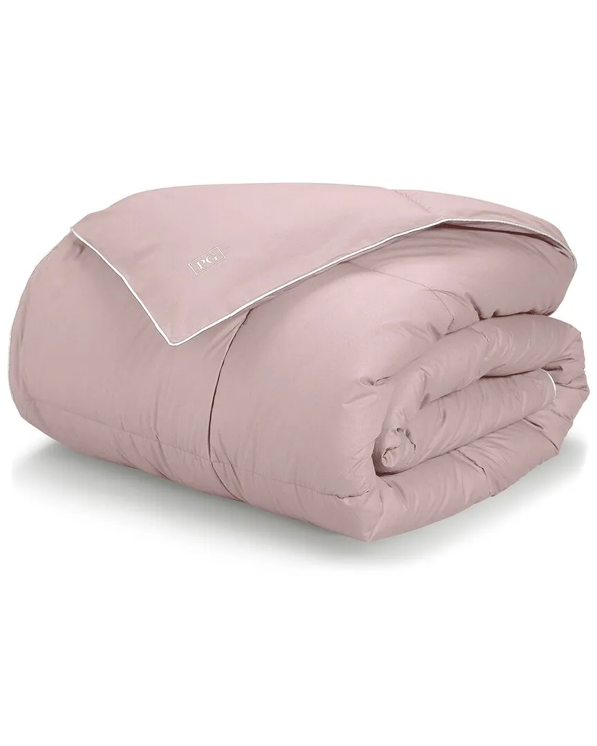 All Season Gel Fiber Down-Alternative Comforter - Pink image