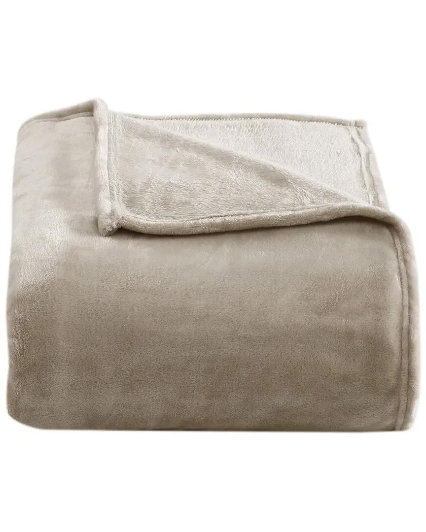 P&F Ultra Soft Plush Fleece Blanket - Oatmeal, Polyester image