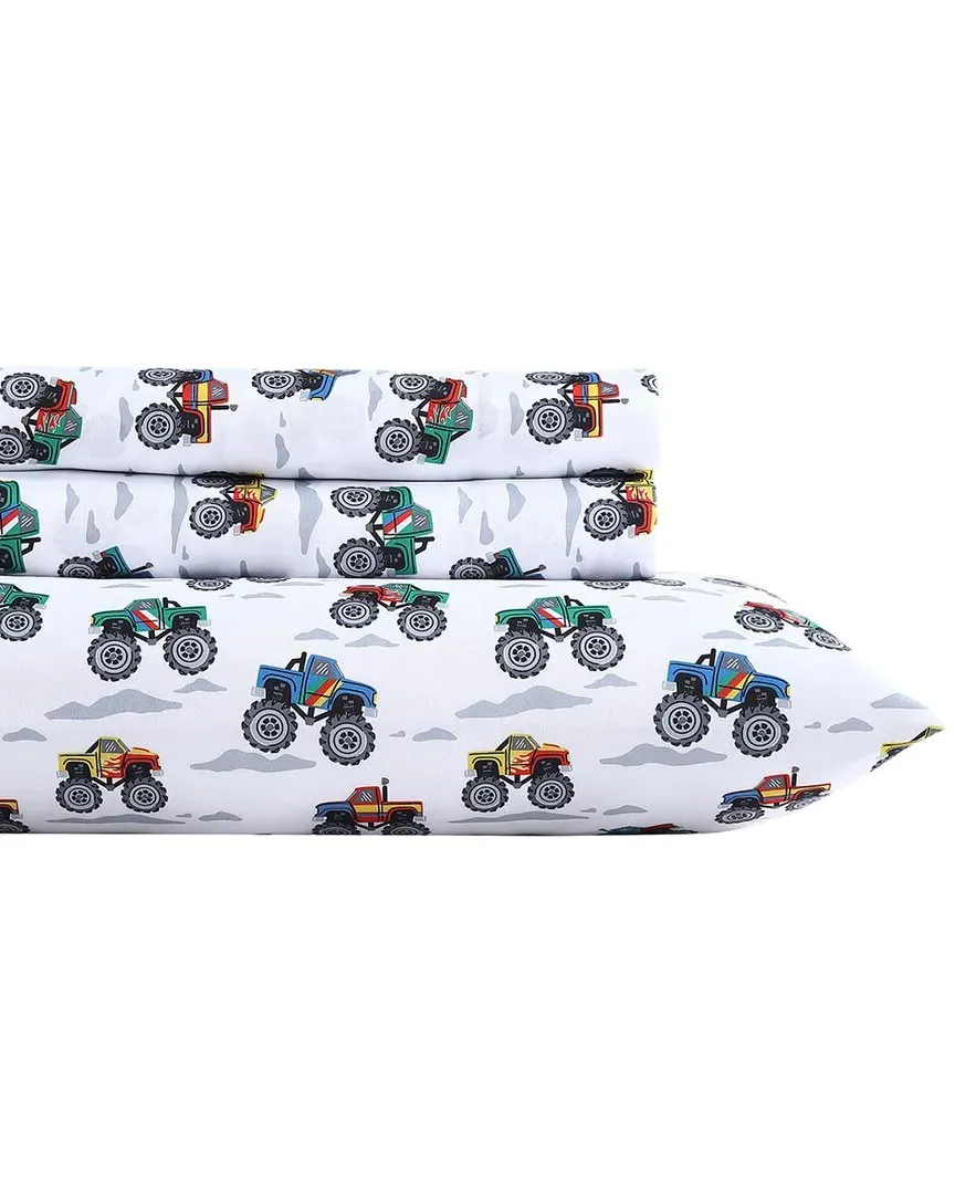 Trucks Sheet Set - Grey, Microfiber