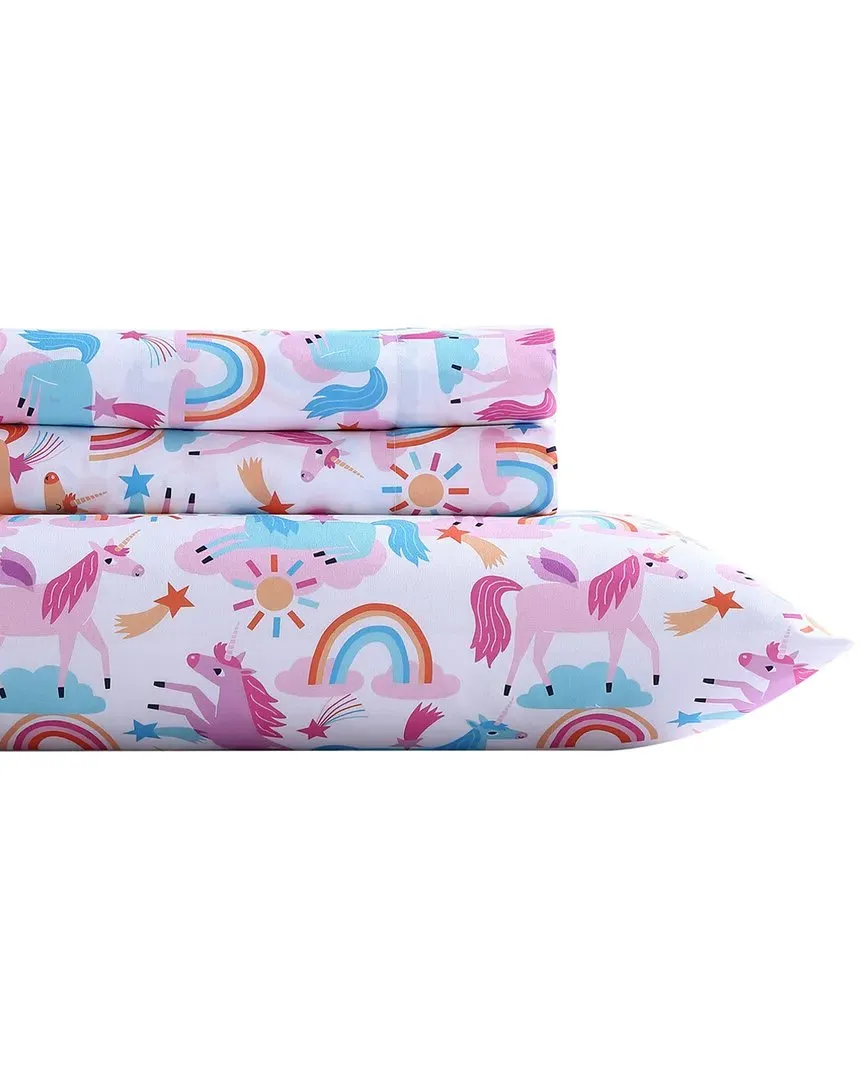 Unicorn Sheet Set - Pink, Microfiber