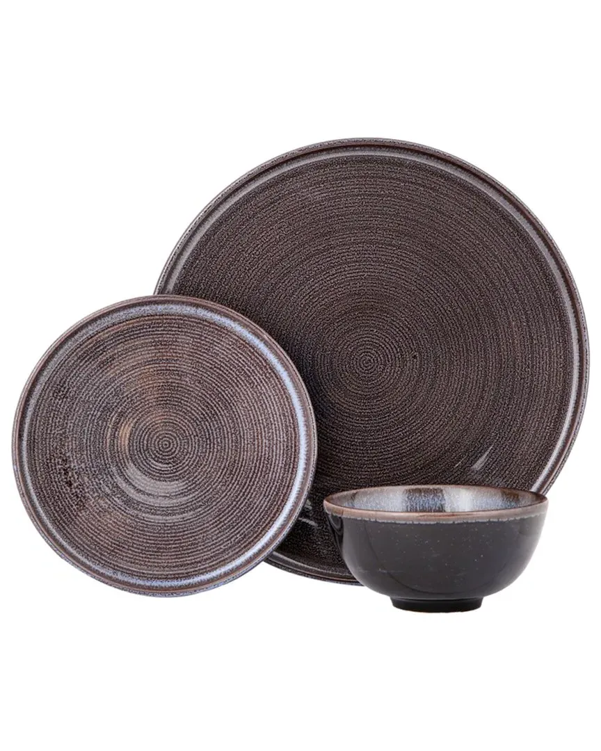 Rock 3pc Place Setting - White, Porcelain image