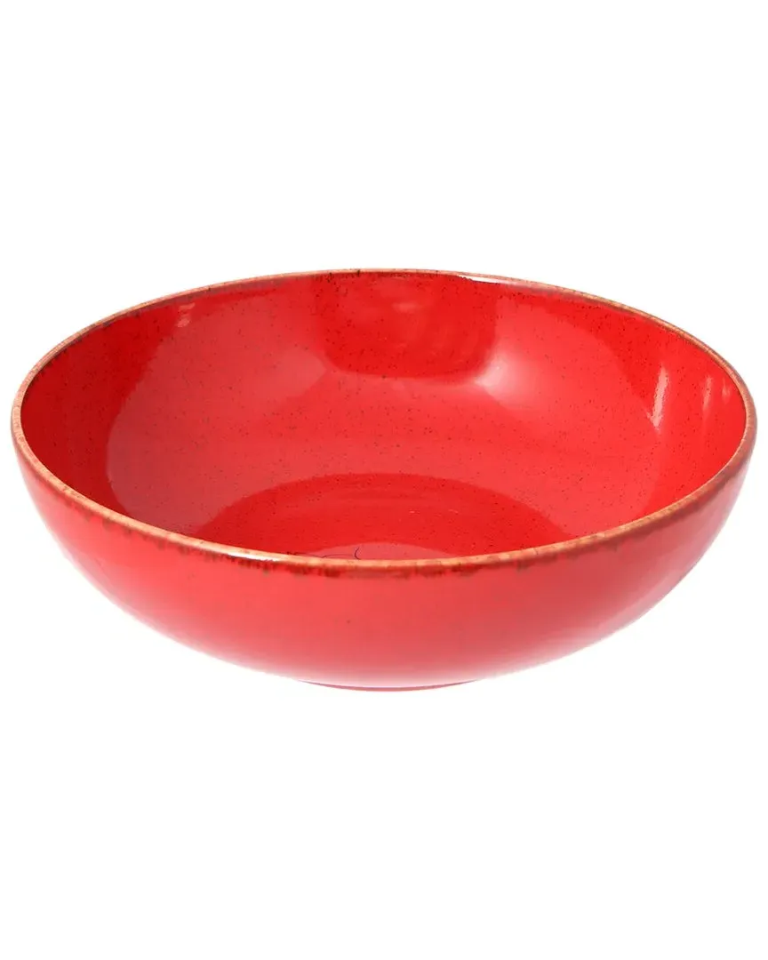 Seasons 2pc Bowl Set - Red, Porcelain