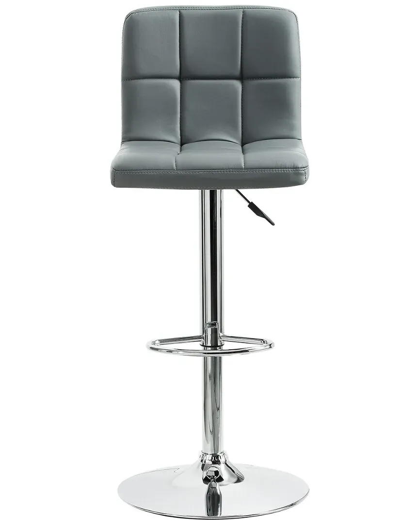 Clement Adjustable Barstool - Grey, PU image