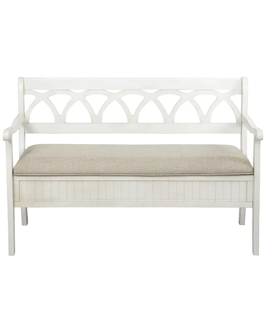 Heath Storage Bench - White image