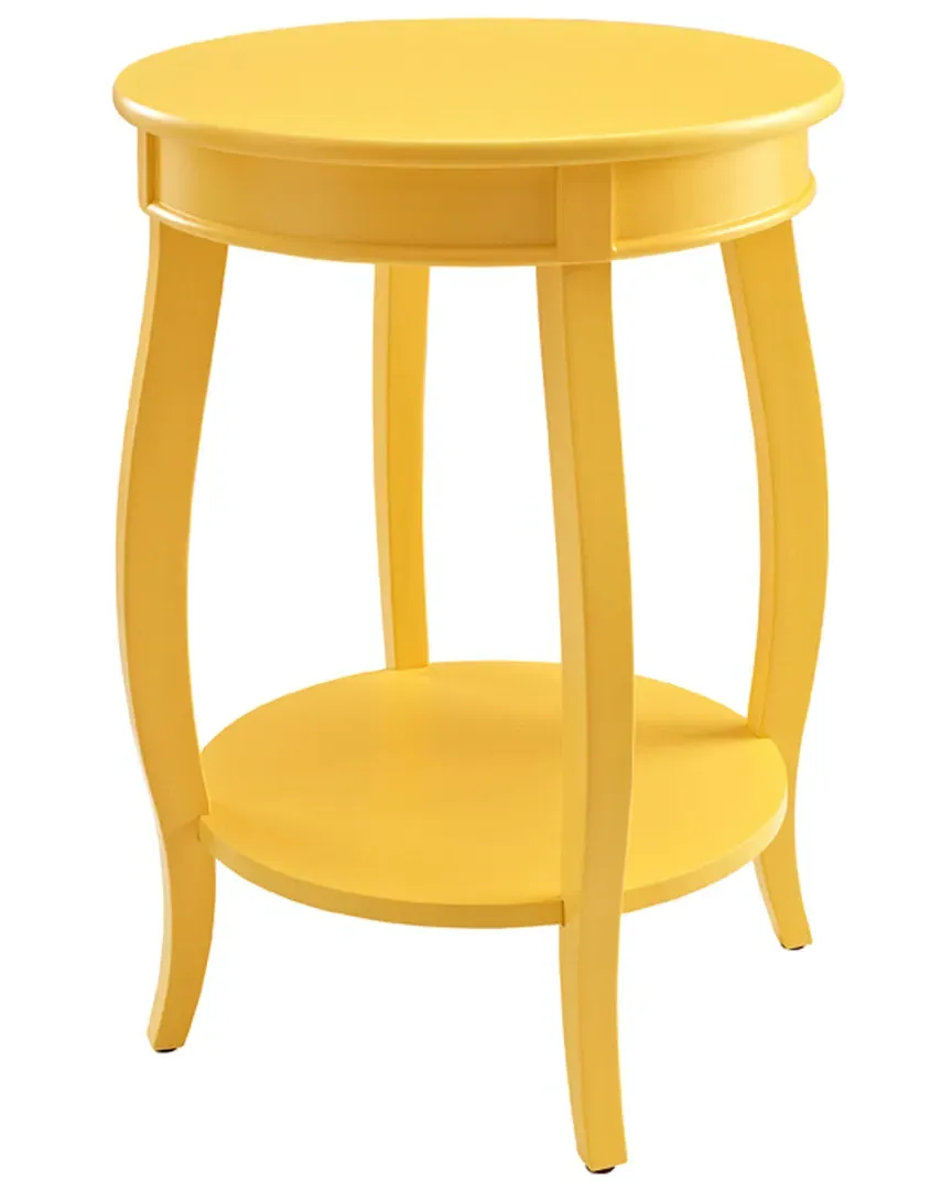 Powell Round Side Table - Yellow image