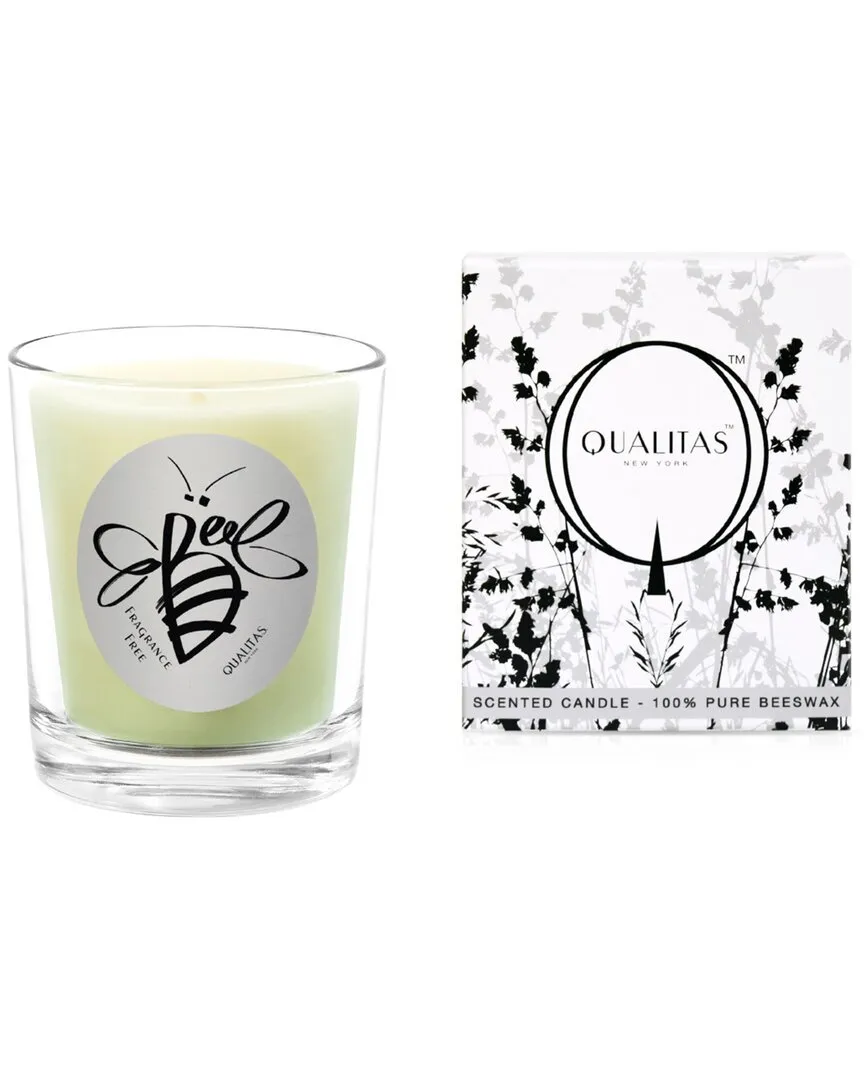 6.5oz Beeswax Candle - Fragrance Free image