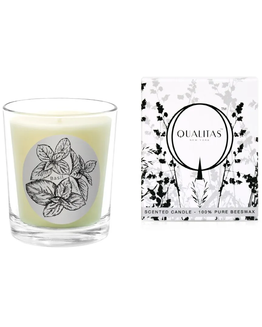 Basil 6.5oz Beeswax Candle image
