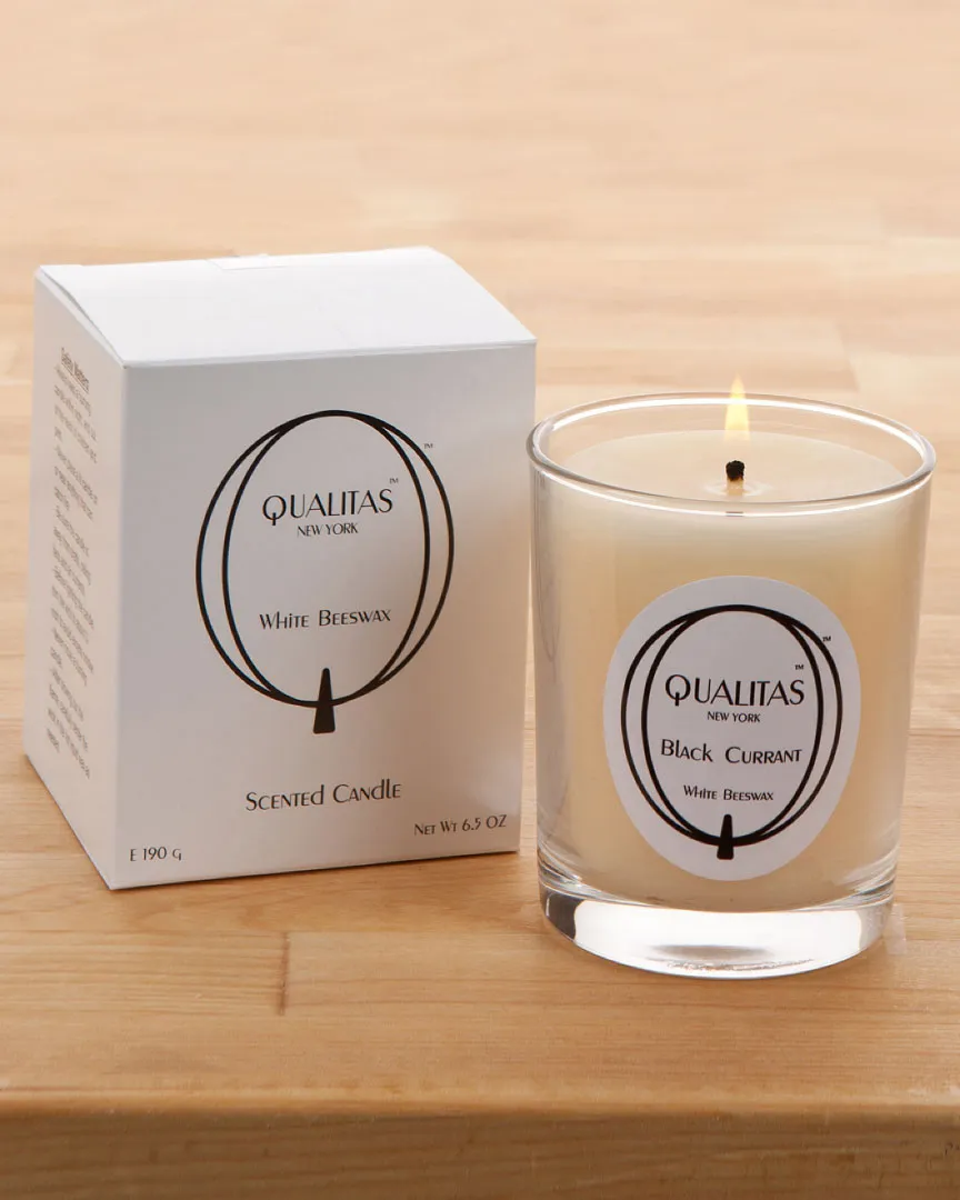 Black Currant 6.5oz Beeswax Candle image