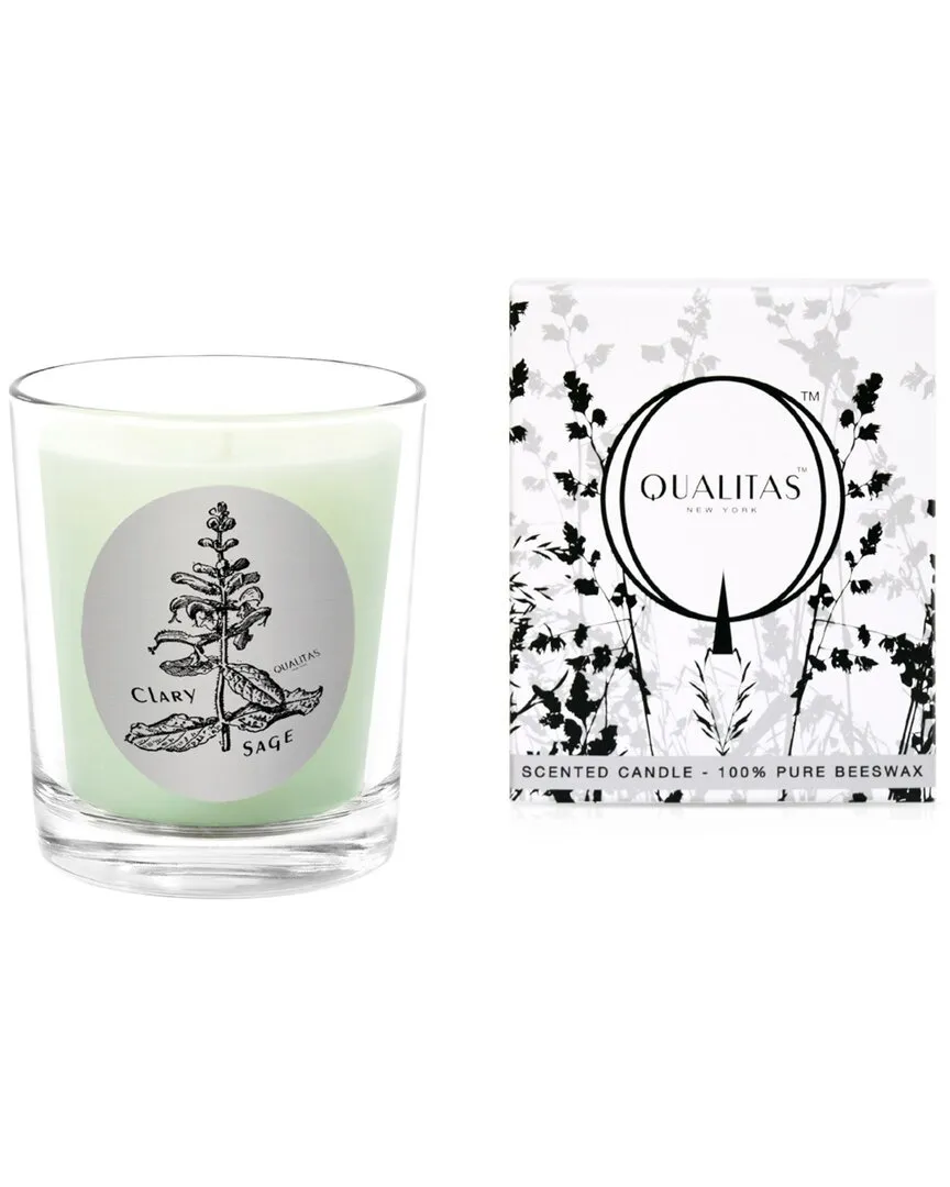 Clary Sage 6.5oz Beeswax Candle image