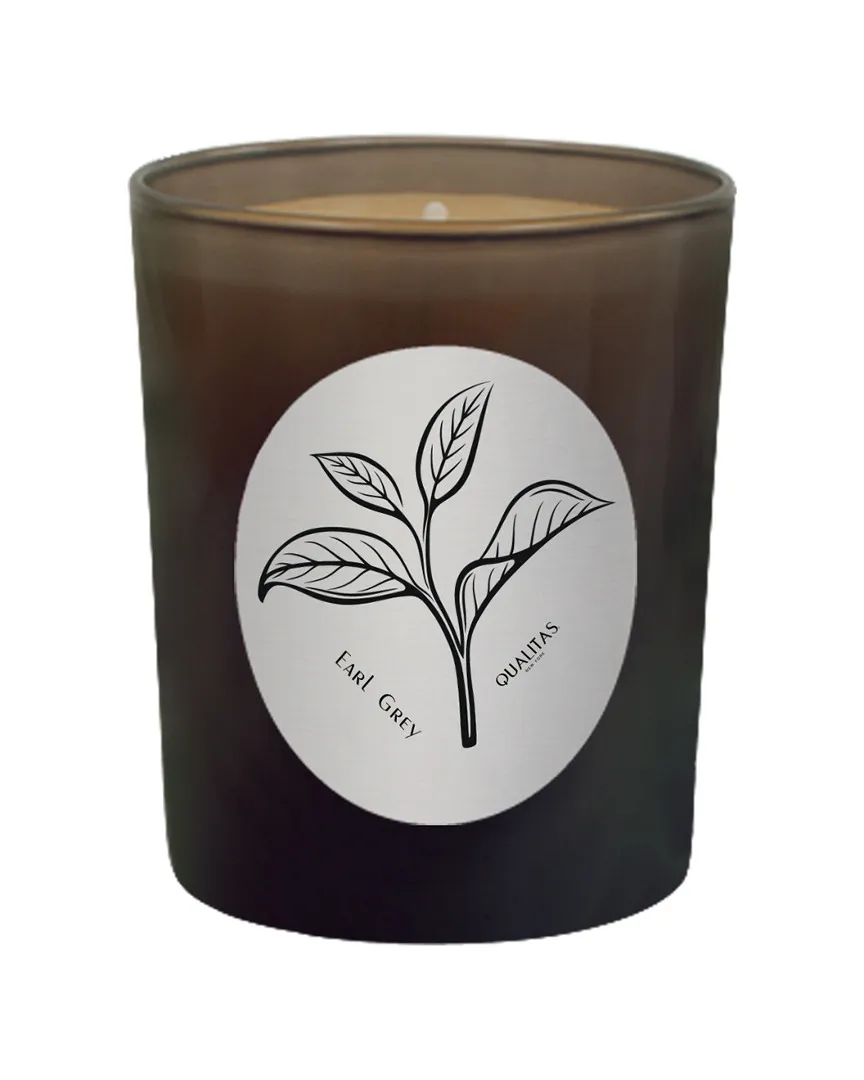 Earl Grey 6.5oz Beeswax Candle - Beeswax