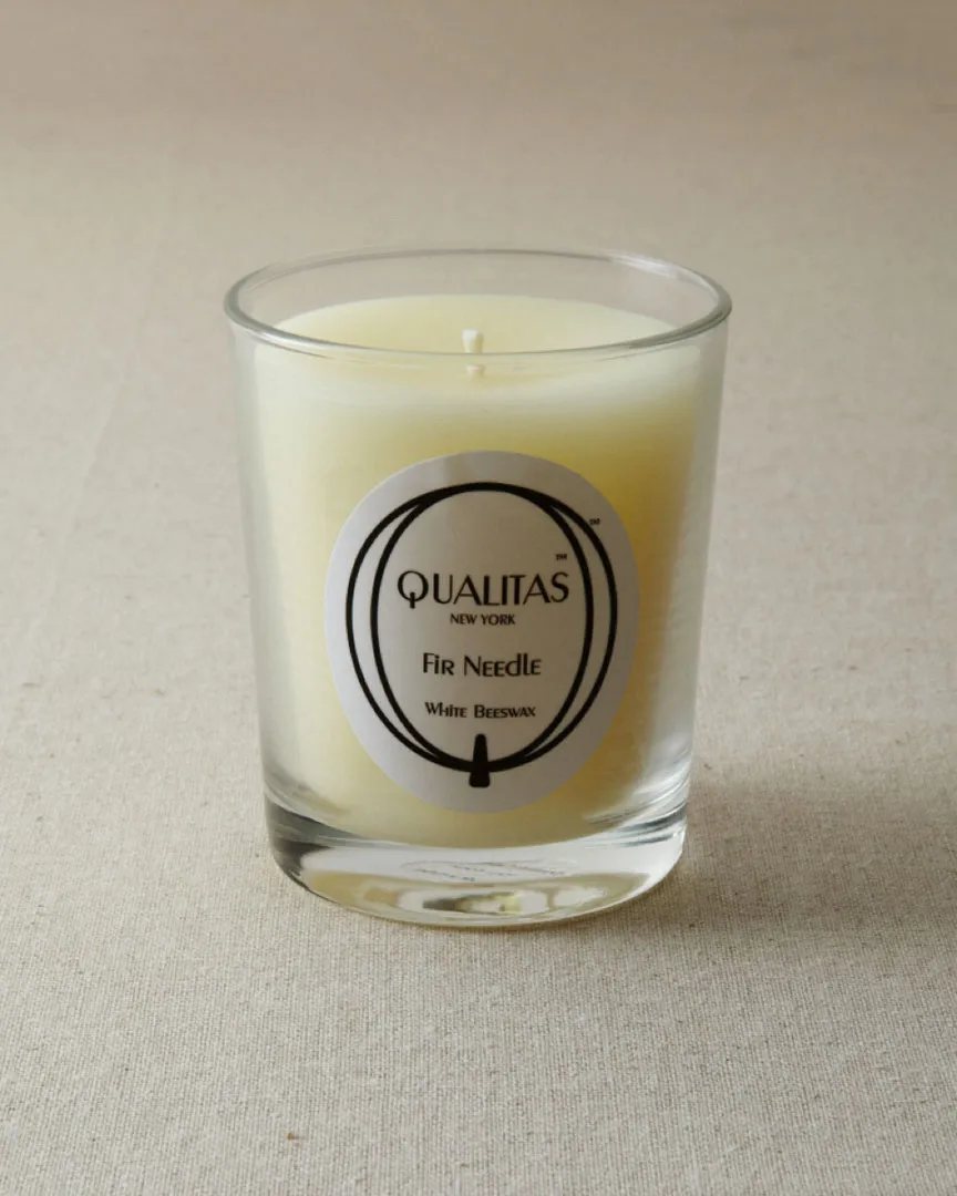 Fir Needle 6.5oz Candle - White Beeswax image
