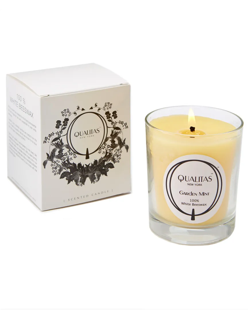 Garden Mint 6.5oz Beeswax Candle