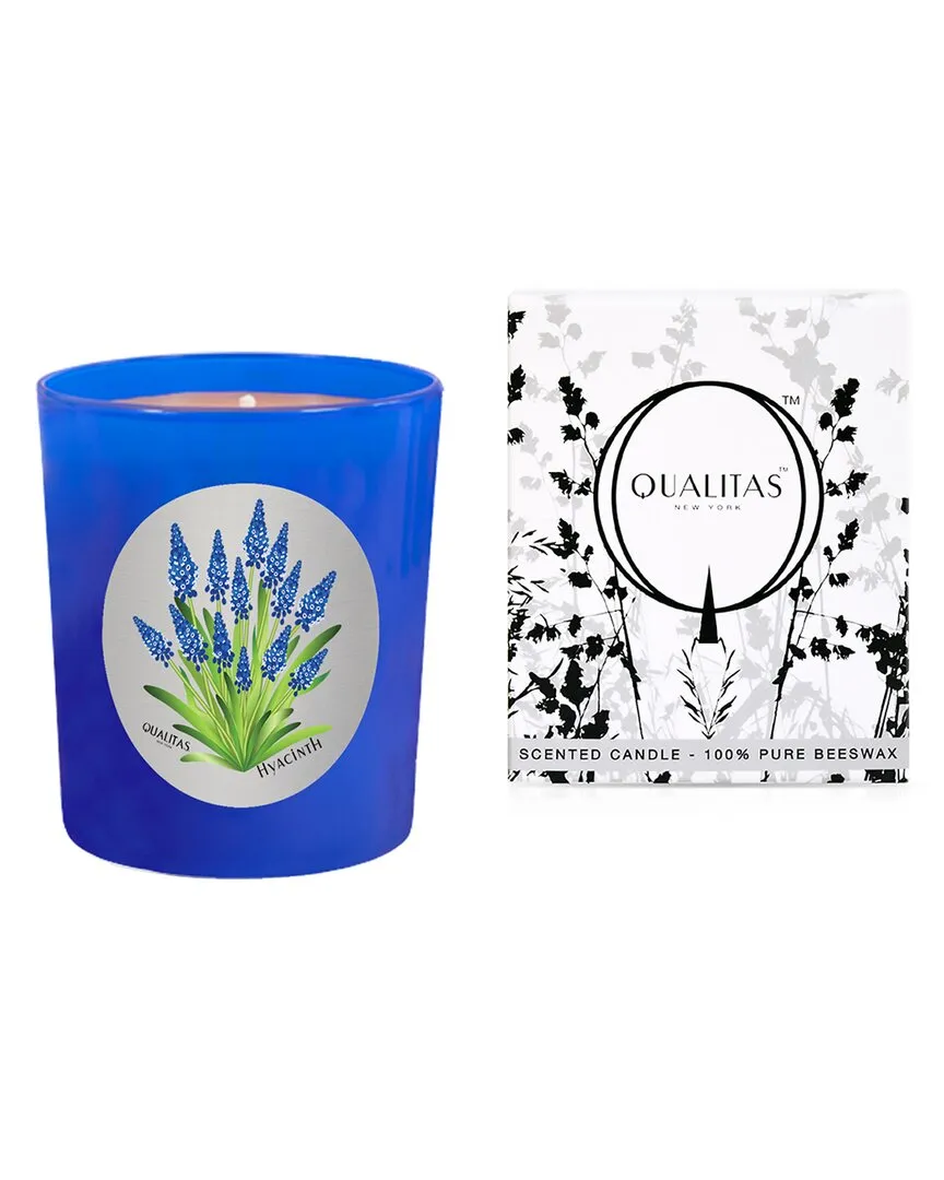 Hyacinth 6.5oz Candle - Blue, Beeswax