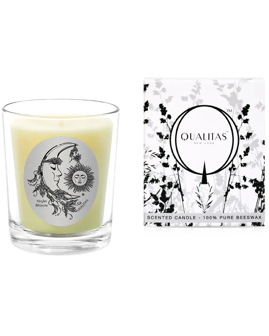 Night Bloom 6.5oz Beeswax Candle - Wild Orchid Jasmine image