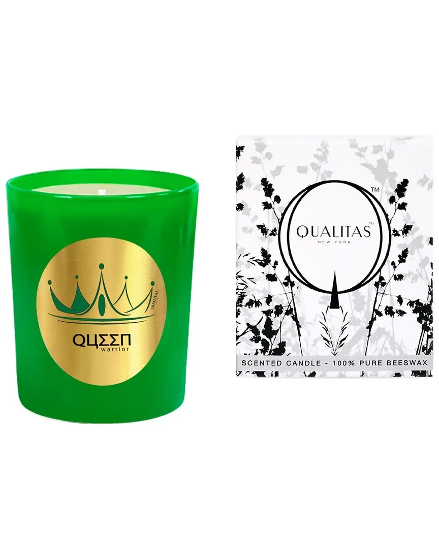 Queen Candle - Green, Beeswax image