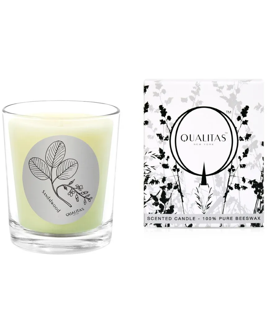 Sandalwood 6.5oz Beeswax Candle image