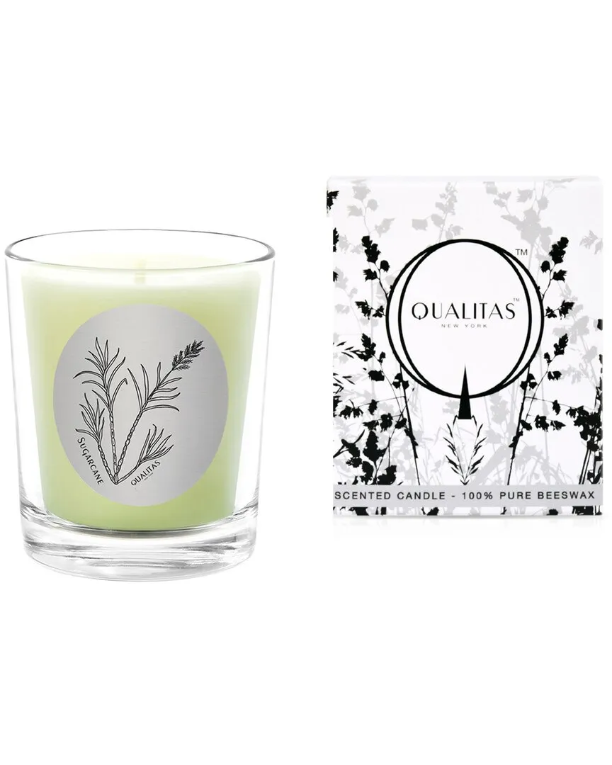 Sugarcane 6.5oz Beeswax Candle image