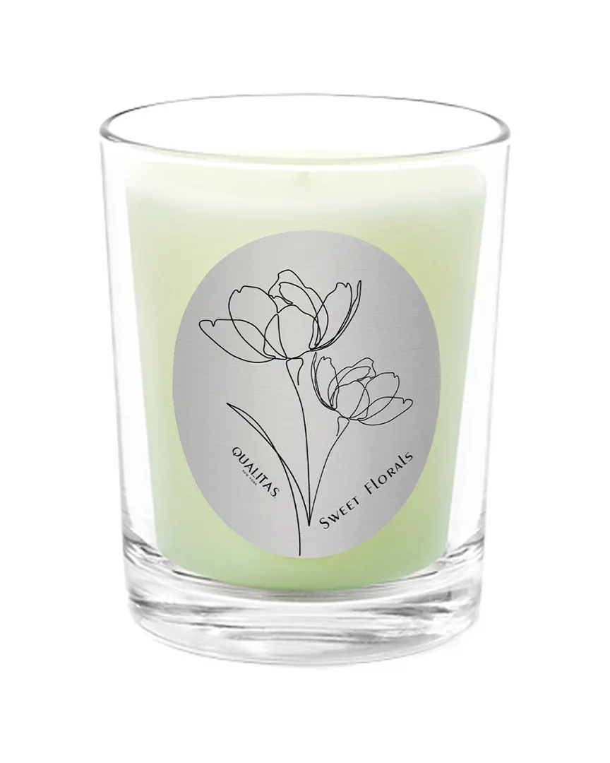 Sweet Florals 6.5oz Beeswax Candle image