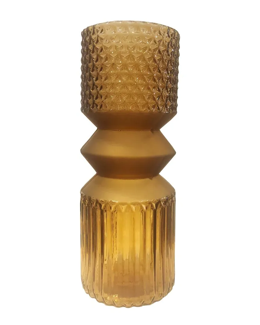 Home 10in Mallet Vase - Amber image