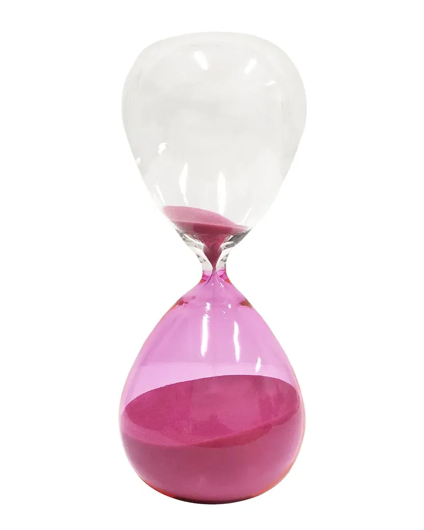 Home Hour Glass - Pink, Glass