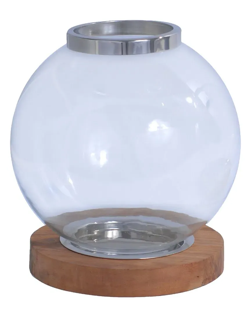 R16 Home Small Globe - Grey, Glass image