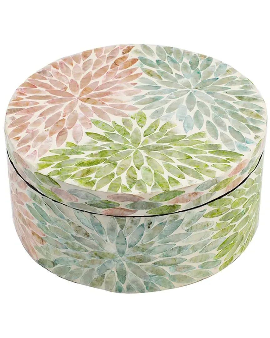 Round Decorative Box - Multi image