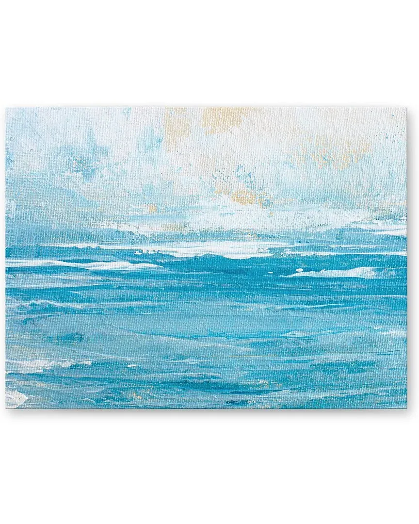 Abstract Sunrise Wrapped Canvas Art image