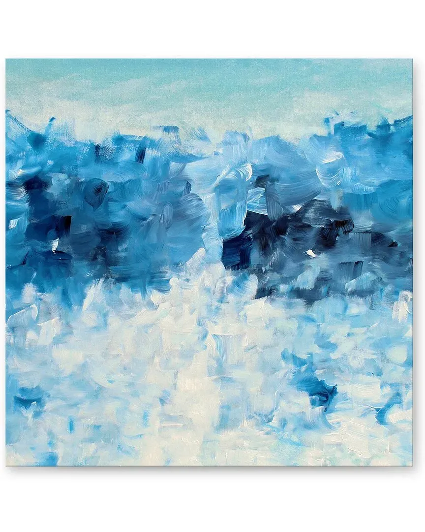 Beach Glass Wrapped Canvas Wall Art - Karen Moehr