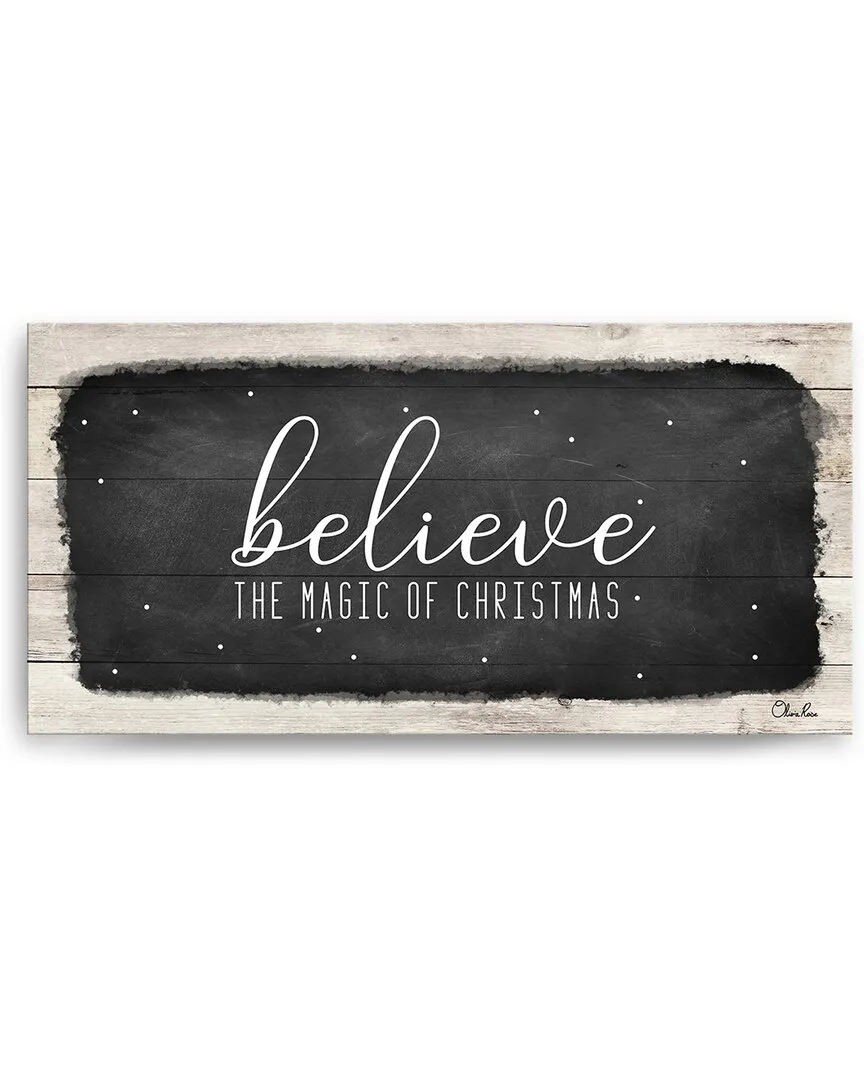 Believe I Canvas Wall Art by Olivia Rose image