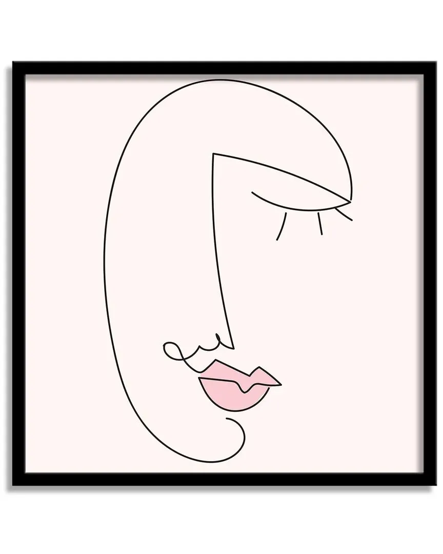 ChiChi Decor Joie Contour VIII Framed Print Wall Art - Pine